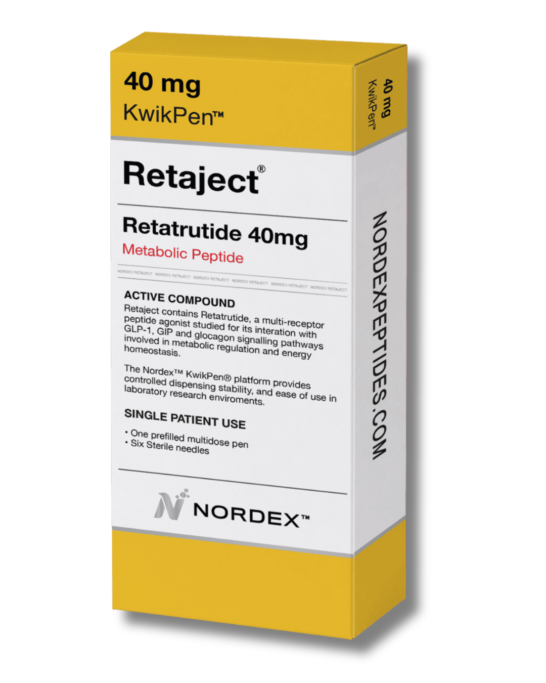 NORDEX RETAJECT RETATRUTIDE KWIK PEN 40MG | USA IMPORT